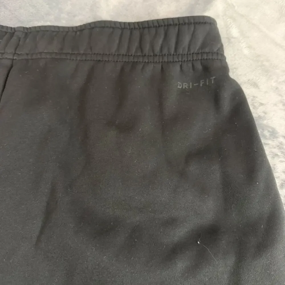Nike Black Athletic Dri Fit Running Pants Size M Activewear Performance